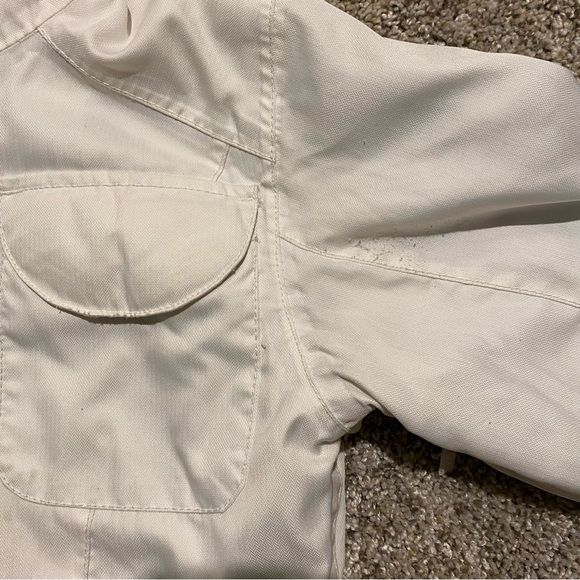 Burton Women’s Dry Ride Snowboard Jacket White Recycled Polyester XS - Picture 8 of 11